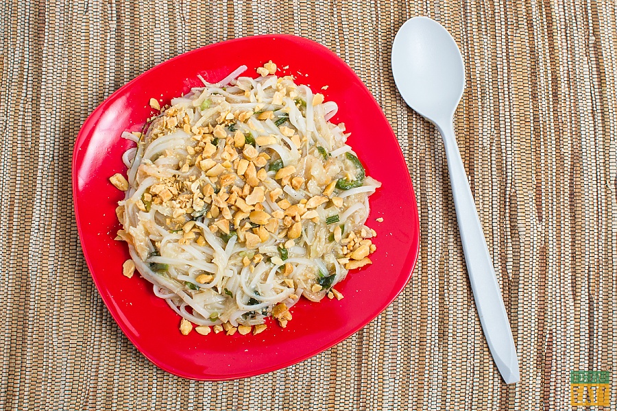 Dehydrated pad thai backpacking meal Dehydrated pad thai backpacking meal