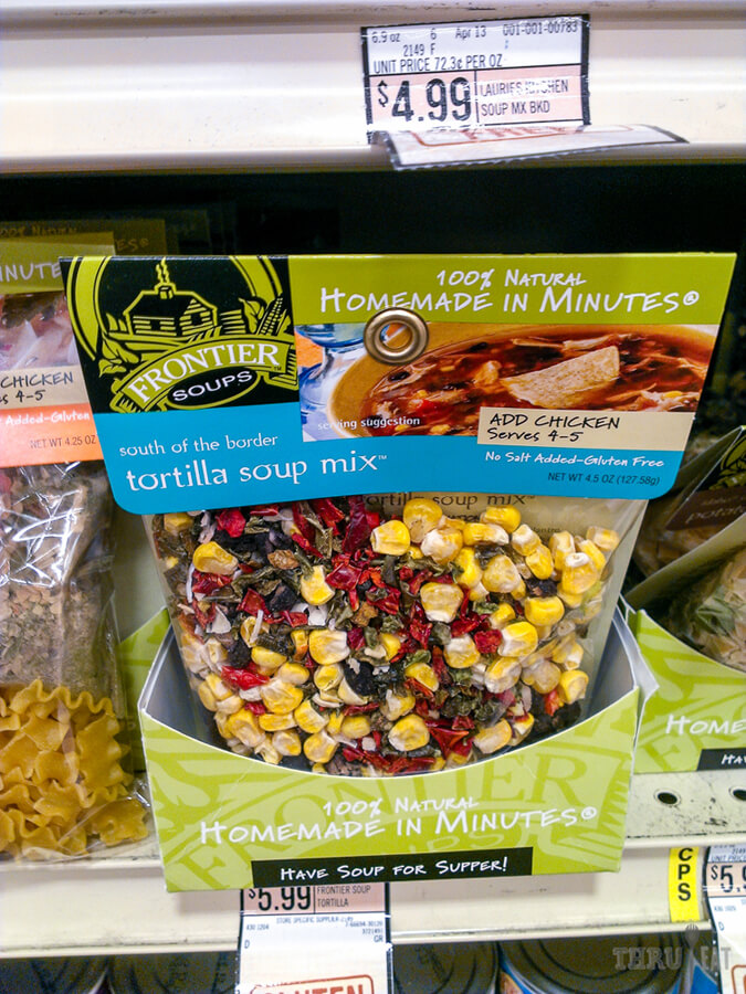 frontier soup tortilla soup mix