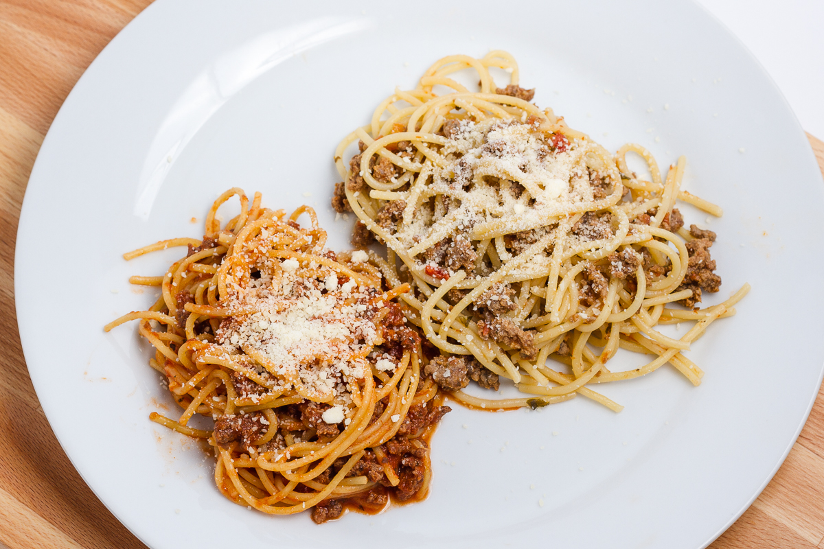 rehydrated spaghetti