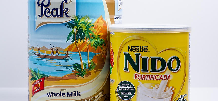 peak milk powder and nido milk powder