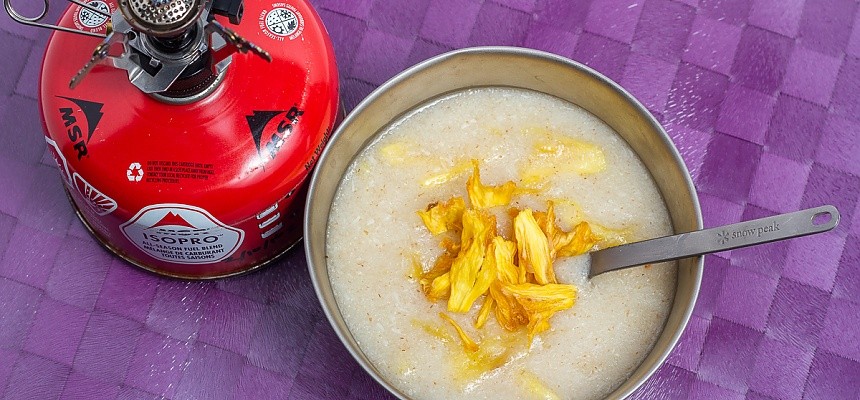 piña colada cream of wheat backpacking recipe