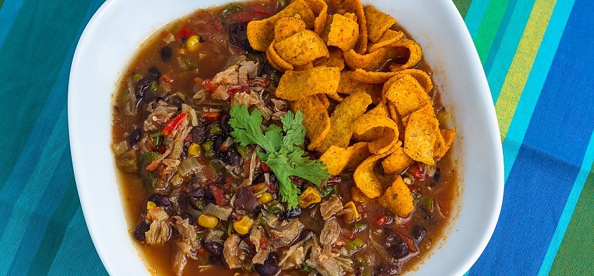 chicken tortilla soup with fritos