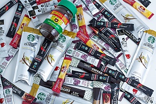 instant coffee packets