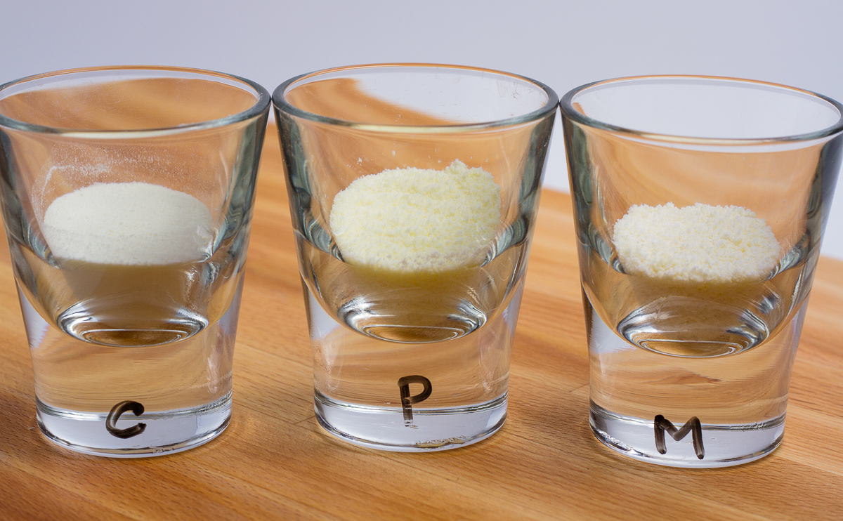 Carnation, Peak, and milk powder