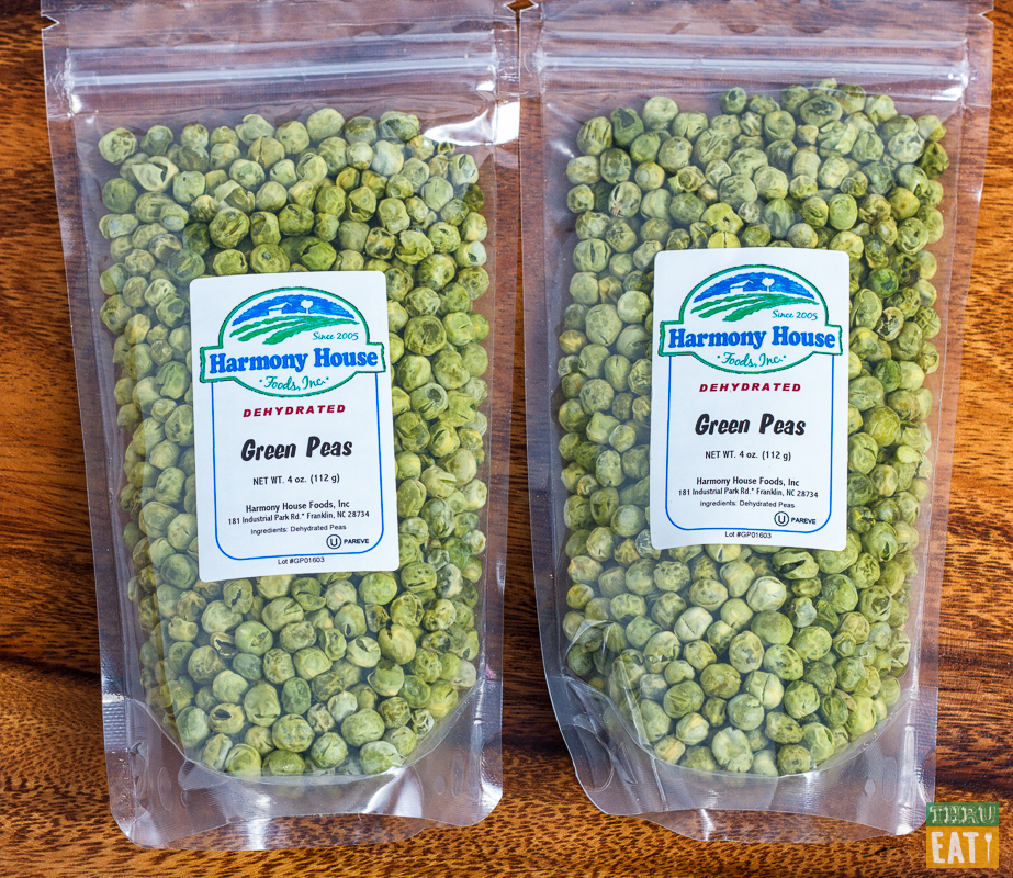 Harmony House dehydrated green peas